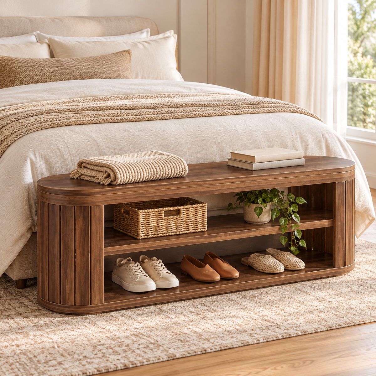 Banc LIGNA utilisé en bout de lit