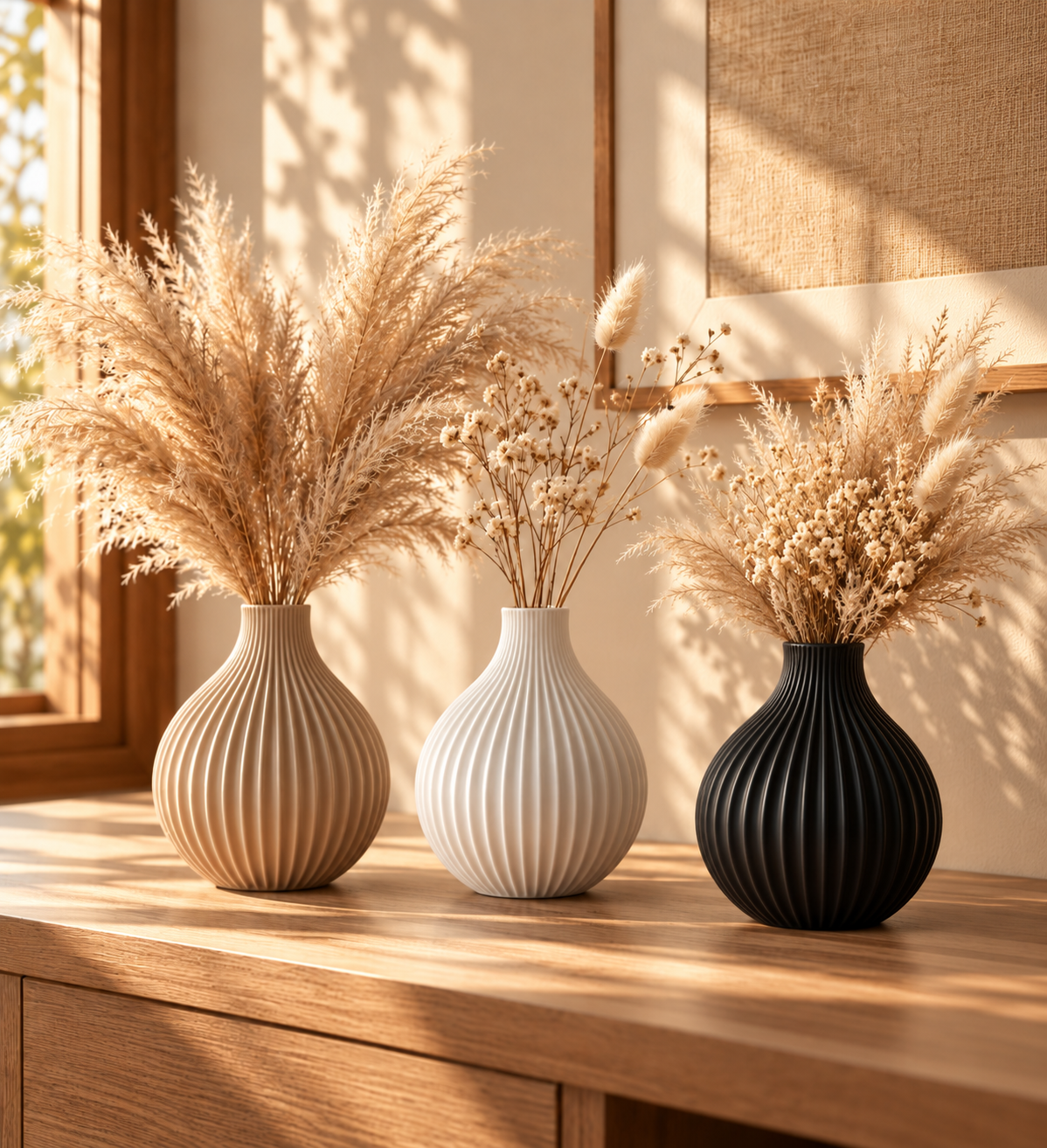 Vase décoratif NOMA dans ses trois couleurs